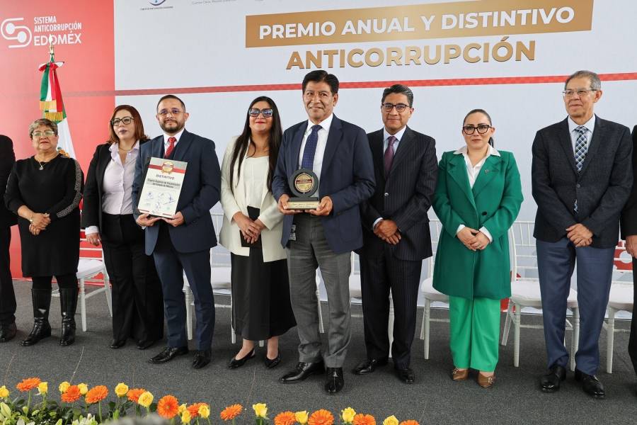 Estado de M&eacute;xico premia proyectos que fortalecen la transparencia y combaten la corrupci&oacute;n
