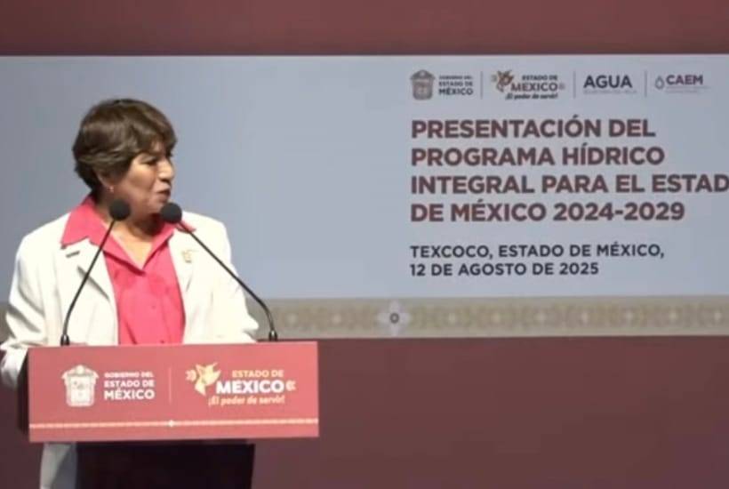 Presenta Delfina G&oacute;mez Programa H&iacute;drico 2024-2029 para el Edomex