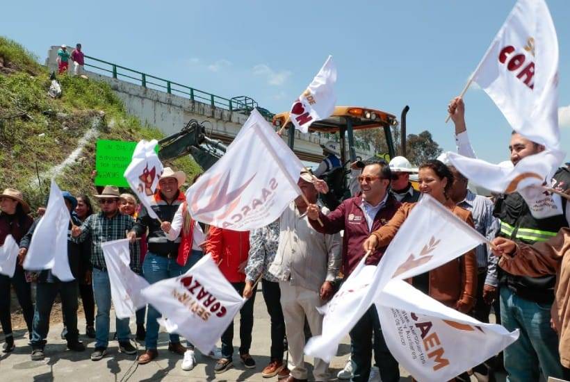 Más de 160 mil mexiquenses mejorarán movilidad con ampliación de puente en Ixtlahuaca; inician obras